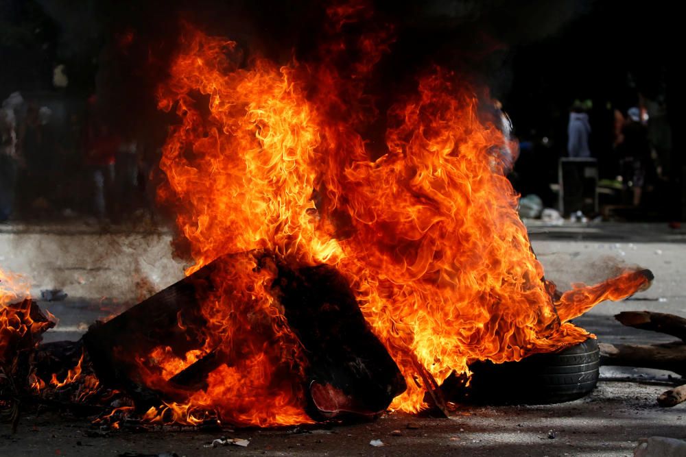 Jornada de protestas en Caracas