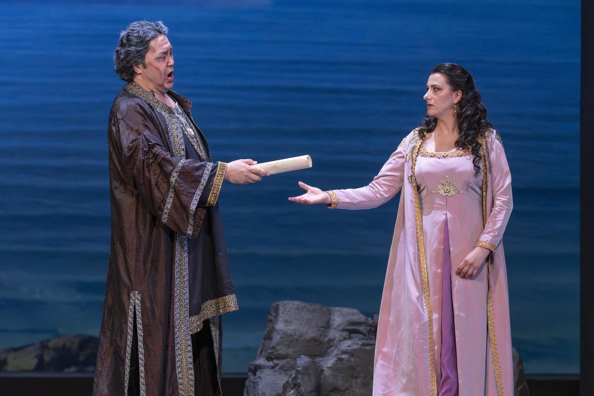 Ensayo general de Simón Boccanegra, tercer título de la 59º temporada de ópera de Las Palmas de Gran Canaria