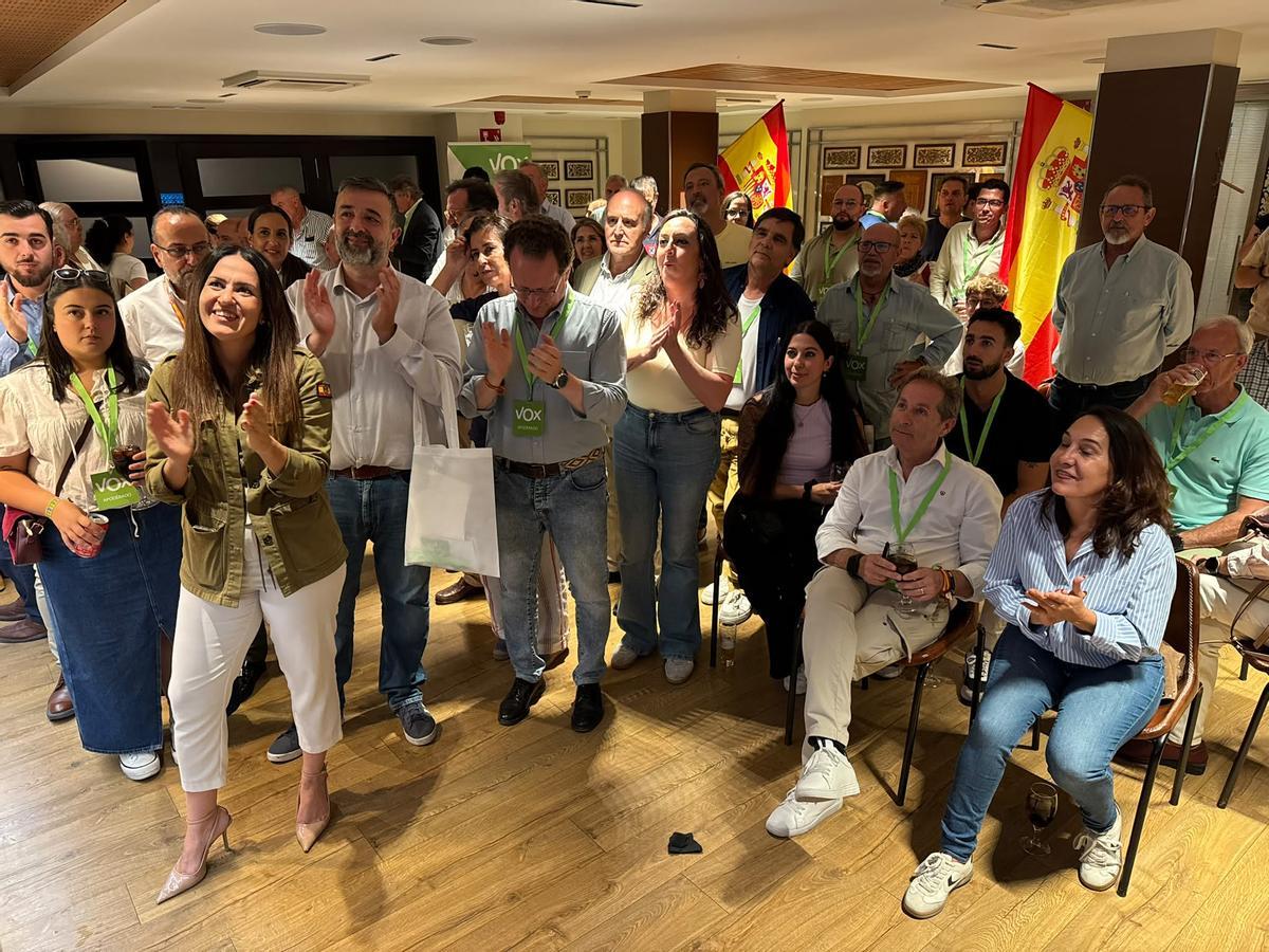 Vox no mejora sus resultados en Córdoba