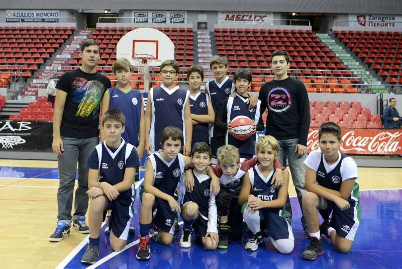 DÍA DEL MINIBASKET. Fotogalería de formación de equipos