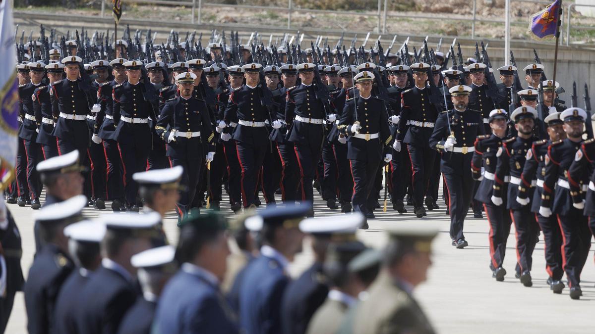 Las mejores imágenes de la celebración de la Armada del 489 aniversario de la creación de su Infantería de Marina