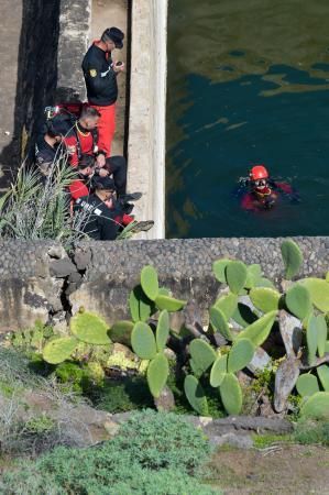 19-11-2018 ARUCAS.  Efectivos de la UME y Policía Nacional buscan a Juana Ramos en el barranco de Quintanilla. Fotógrafo: ANDRES CRUZ  | 19/11/2018 | Fotógrafo: Andrés Cruz