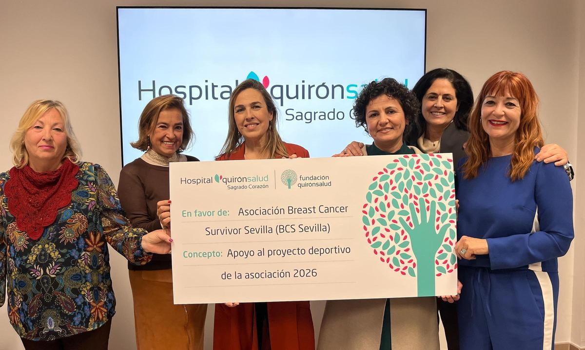Quironsalud Sagrado Corazón apoya el proyecto deportivo de BCS Sevilla