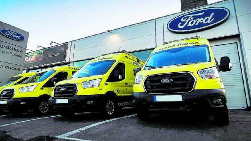 Grupo Terramovil, a través de Ford Arcomovil, dota a S.A.M.U. Ambulancias de una nueva flota de vehículos