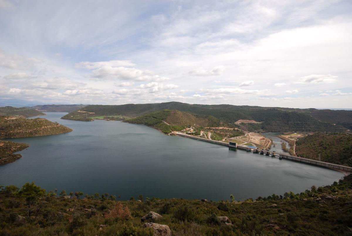 Rialb, el segon embassament més gran de Catalunya i el més jove, bat un nou rècord d’ompliment