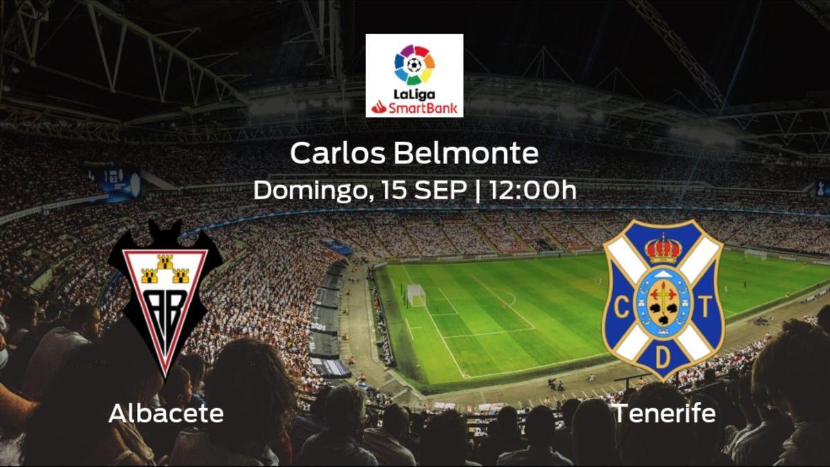 Previa del partido: el Albacete recibe en su feudo al Tenerife