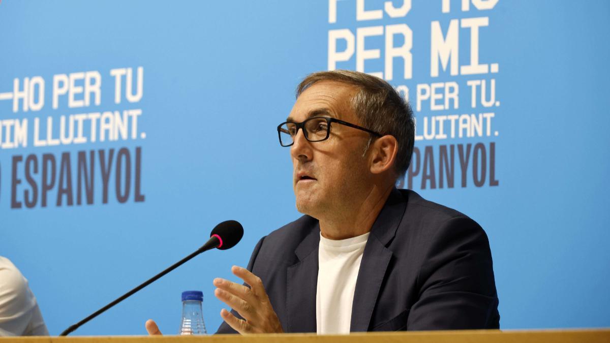 Fran Garagarza, director deportivo del Espanyol
