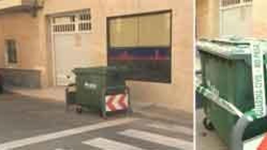 Troben morta una nounada en un contenidor a Alacant