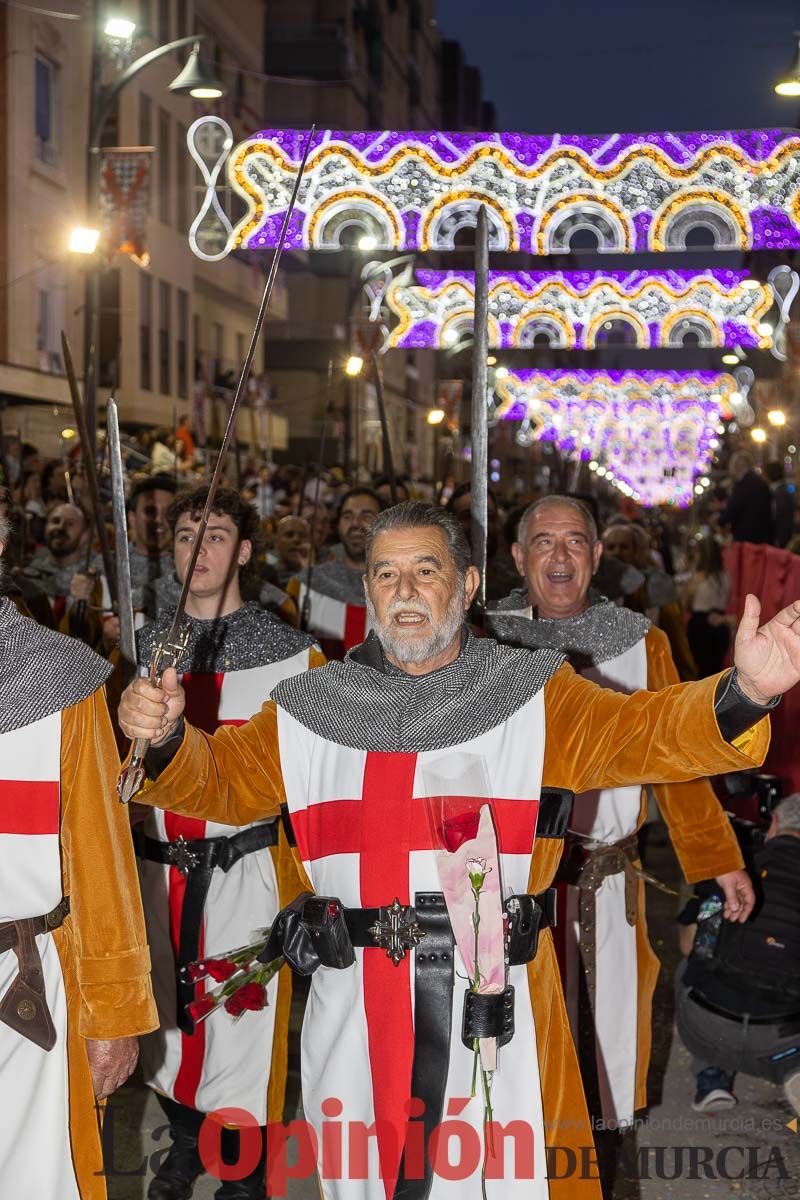 Gran desfile en Caravaca (bando Cristiano)