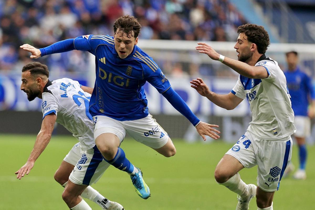 Así fue el partido entre el Real Oviedo y el Alavés