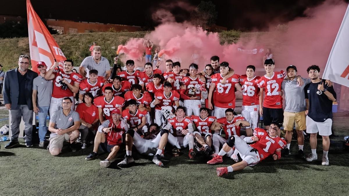 Els Terrassa Reds, campions de la LCFA Júnior
