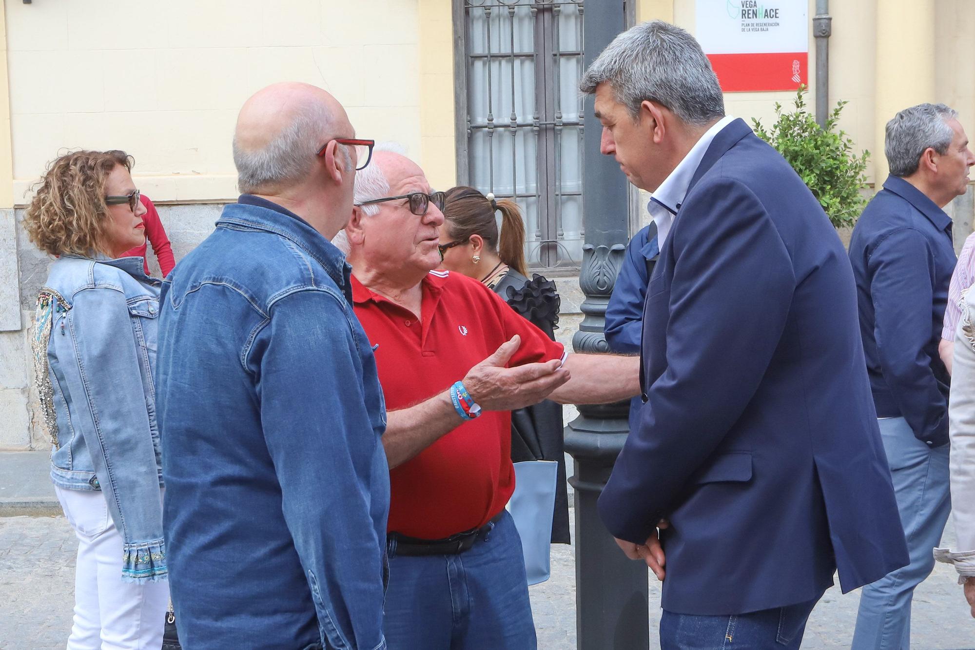 Puig anuncia en Orihuela un recurso contra el auto del trasvase