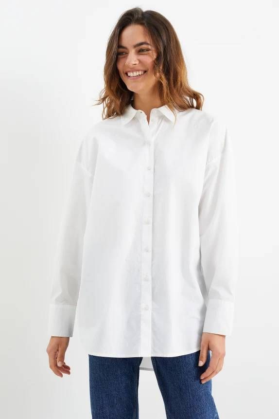 Camisa blanca oversized