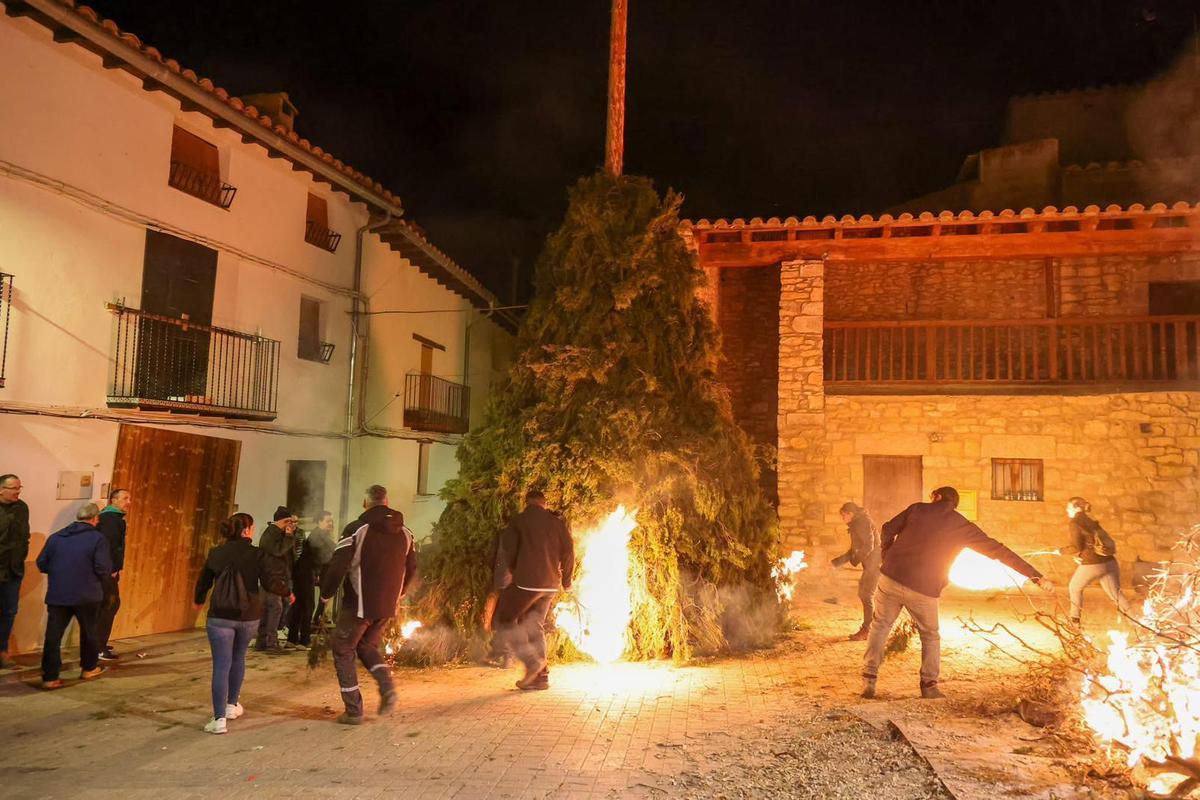 El cambio de ubicación de la barraca busca garantizar la seguridad y la convivencia durante Sant Antoni.