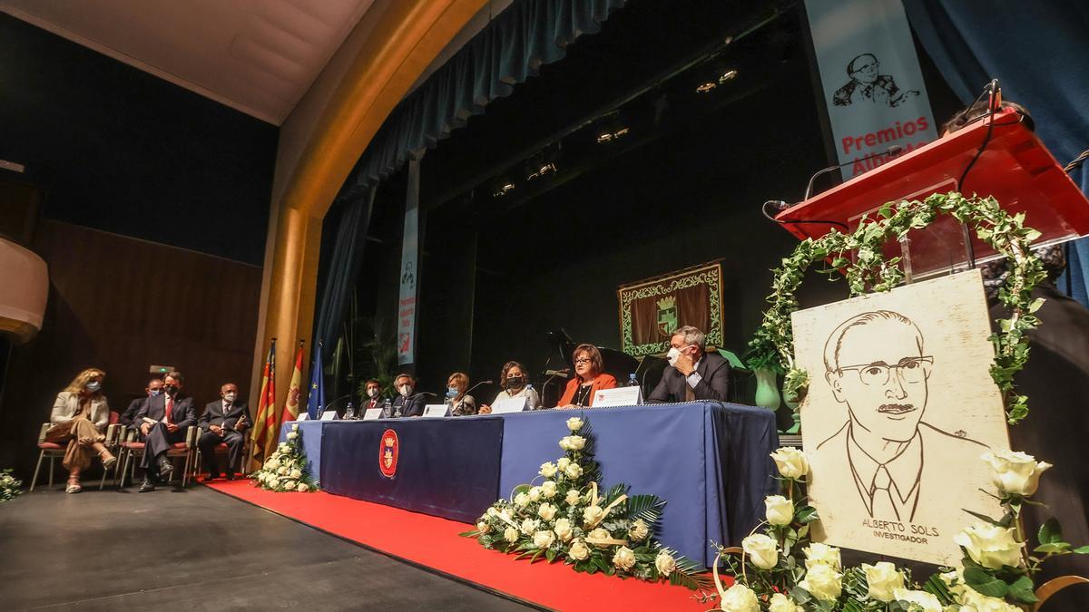 Un momento de la gala de entrega de los Premios Alberto Sols.