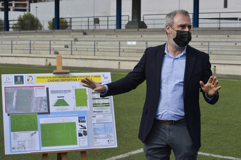 Presentación de la renovación del Anexo del Estadio de Gran Canaria