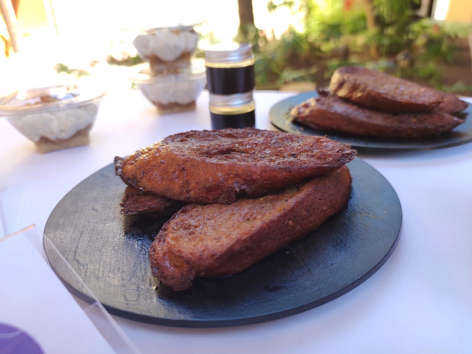 Torrijas de pan de millo