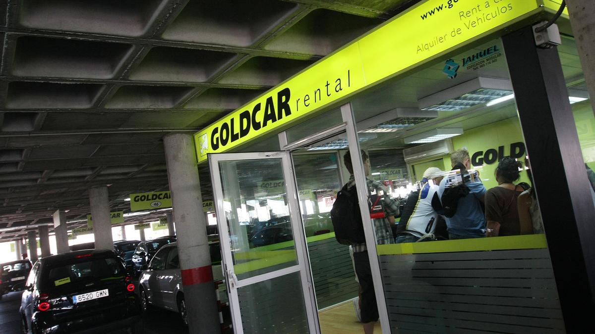 Imagen de archivo de una oficina de Goldcar.