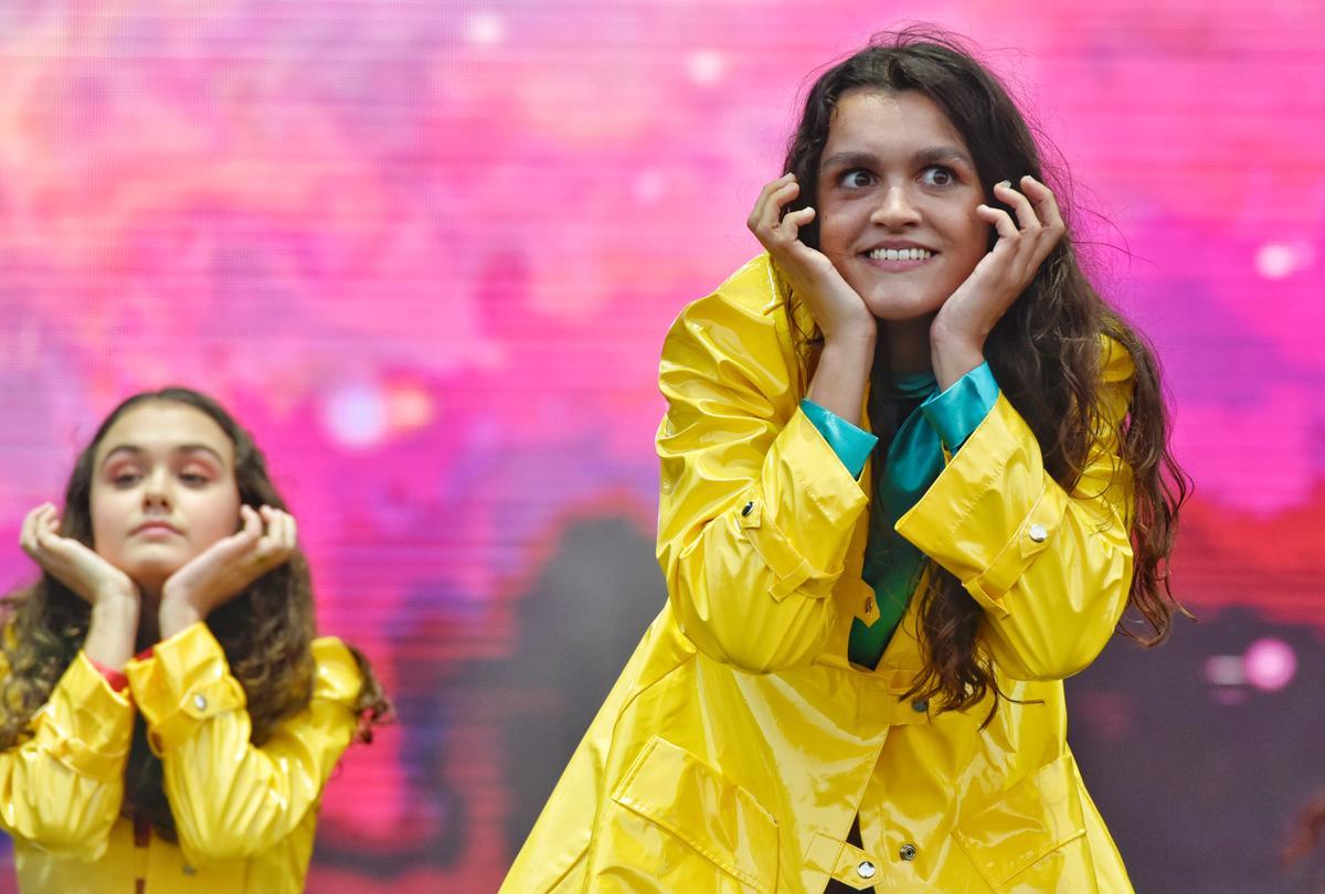Concierto de Stella Maris, con Amaia comandando, en el Parc del Fòrum durante la jornada inaugural del Primavera Sound 2024.