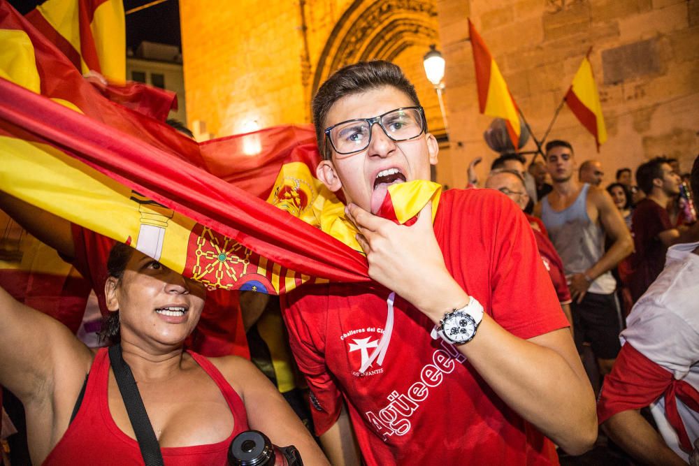 Borrachera de alegría en la retreta callosina