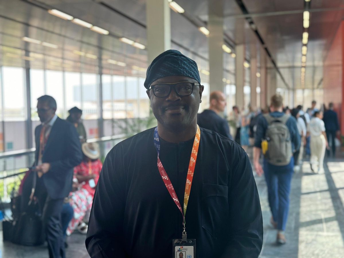 Oluseyi Babatunde Oyebisi, director ejecutivo de la ONG Nigeria Network.