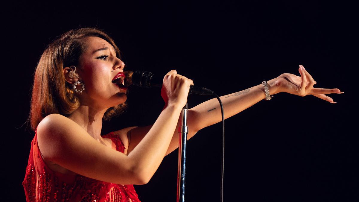 Raye, en concierto en el Palau Sant Jordi