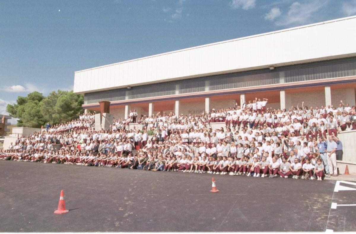 Els voluntaris dels Jocs Special Olympics 2000