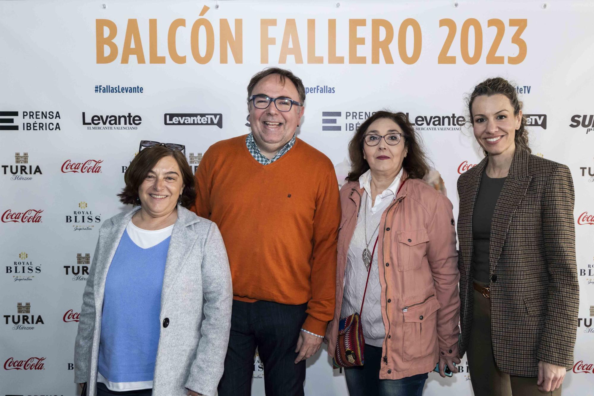 El balcón fallero de Levante-EMV del 7 de marzo