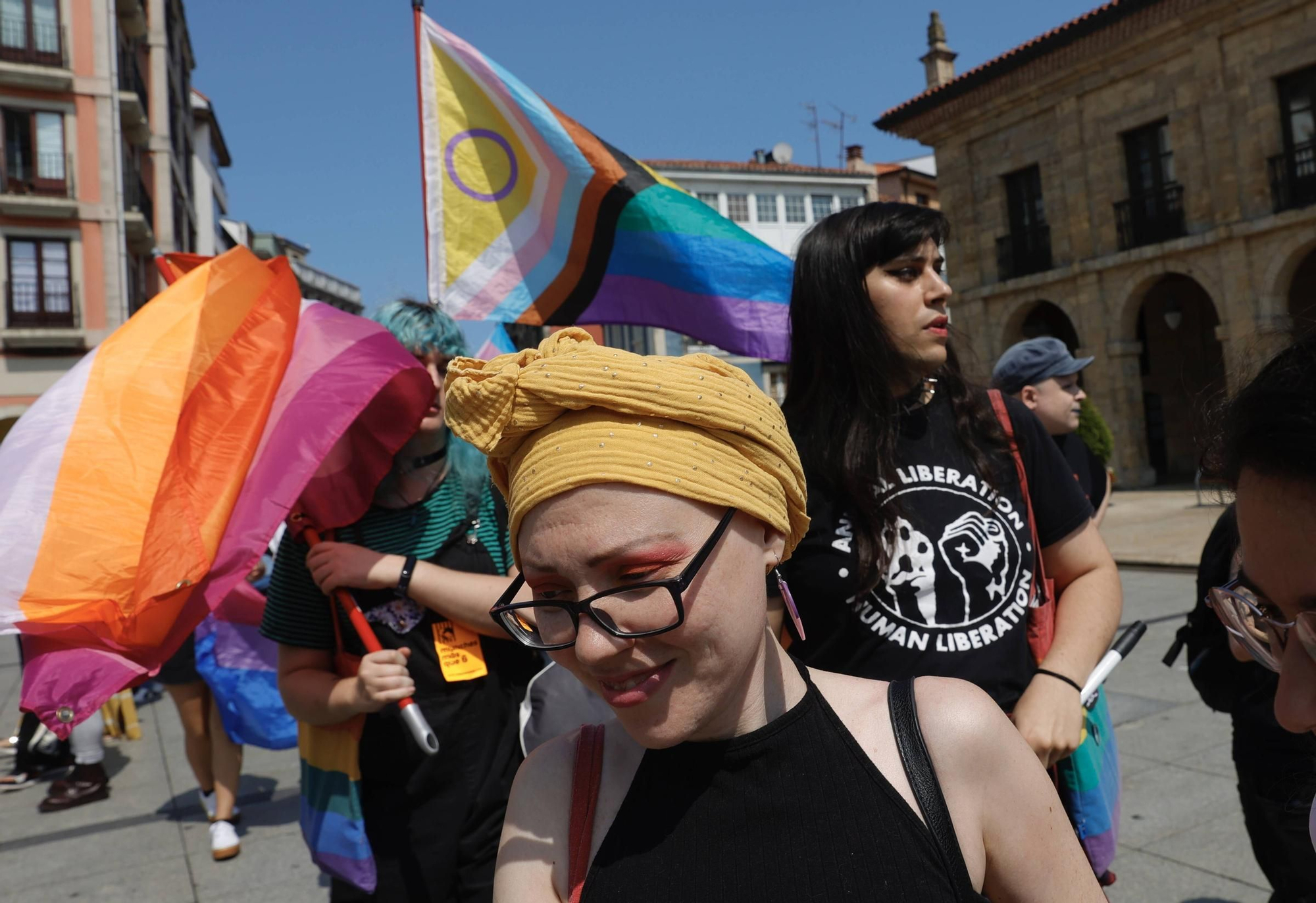 EN IMÁGENES: la Marcha del Orgullo LGTB por Avilés