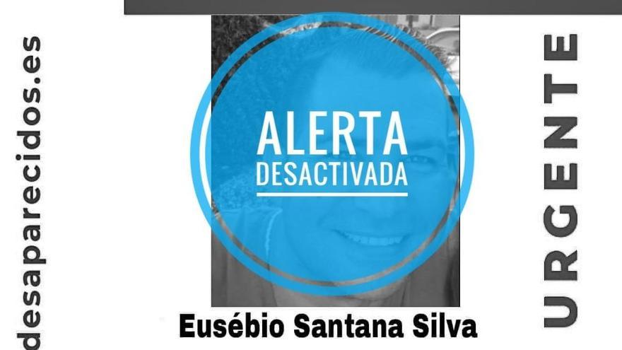 Cartel de la desactivación de la búsqueda de un desaparecido