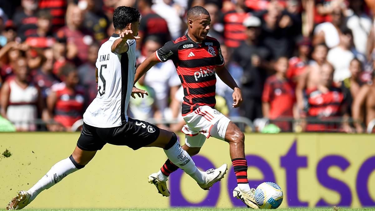 El Flamengo perdió el clásico contra el Botafogo en Maracaná