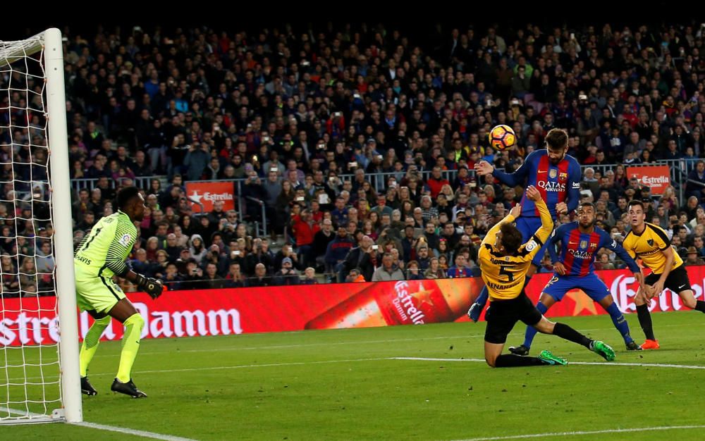 Football Soccer - Barcelona v Malaga - Spanish ...