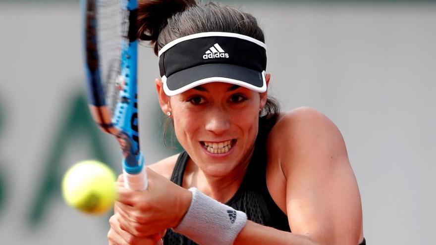 Garbiñe Muguruza, en Roland Garros