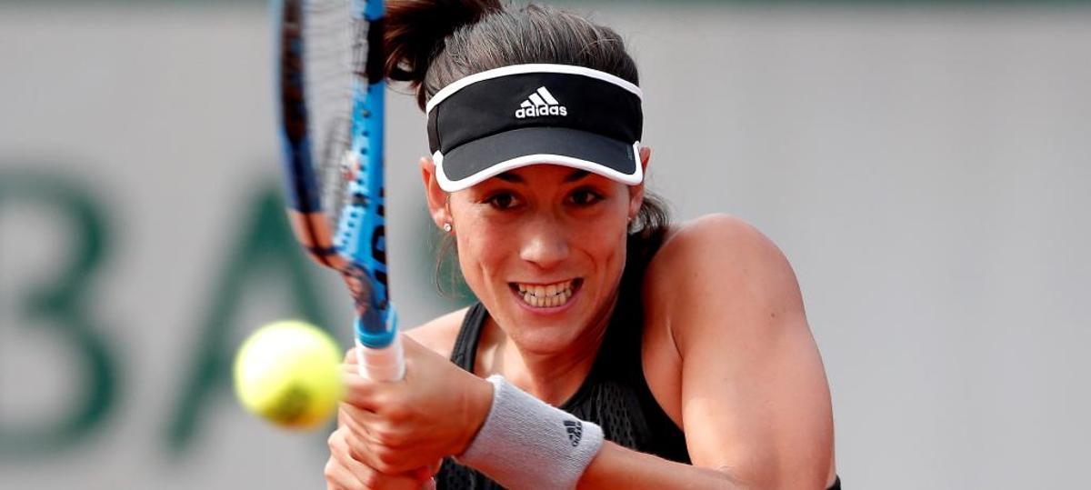 Garbiñe Muguruza, en Roland Garros