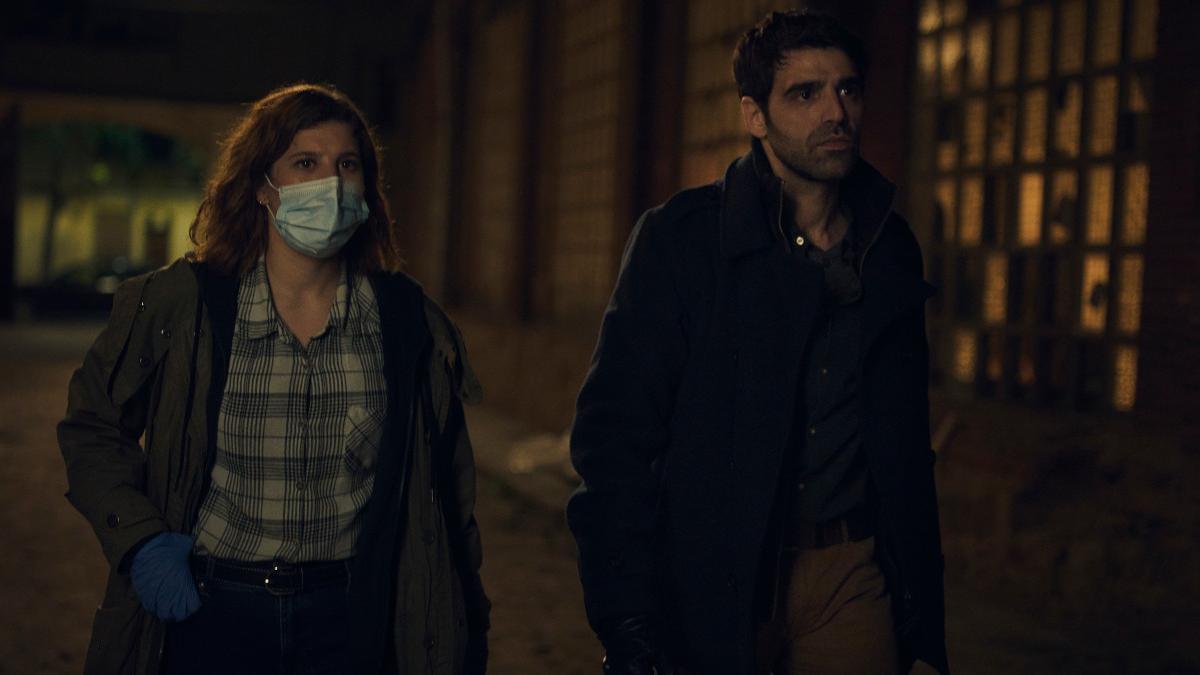 Ángela Cervantes y David Verdaguer, en 'El mal invisible'