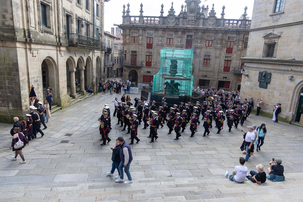 D. Víctor Suárez Gondar: "La Semana Santa de Santiago ya late en los muros de la ciudad"