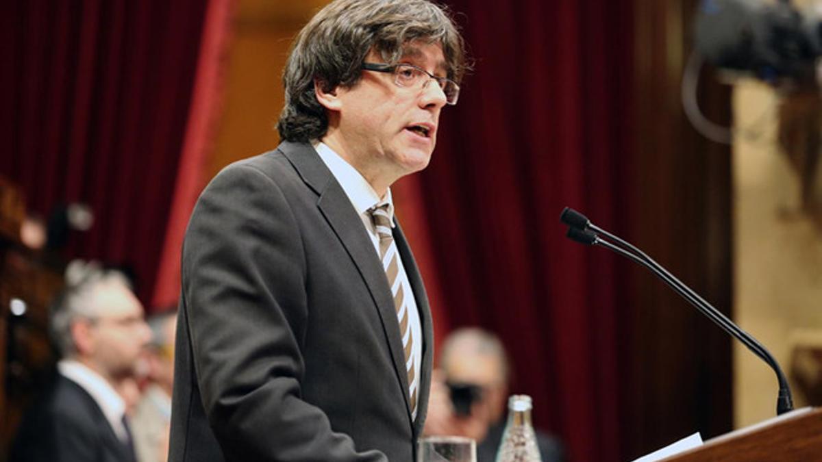 Carles Puigdemont, President de la Generalitat de Catalunya