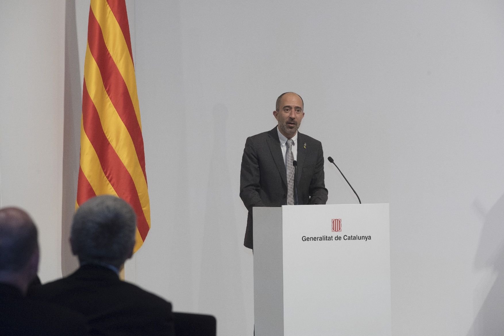 Un centenar de persones commemoren a la Generalitat els 500 anys de l'estada de Sant Ignasi a Catalunya