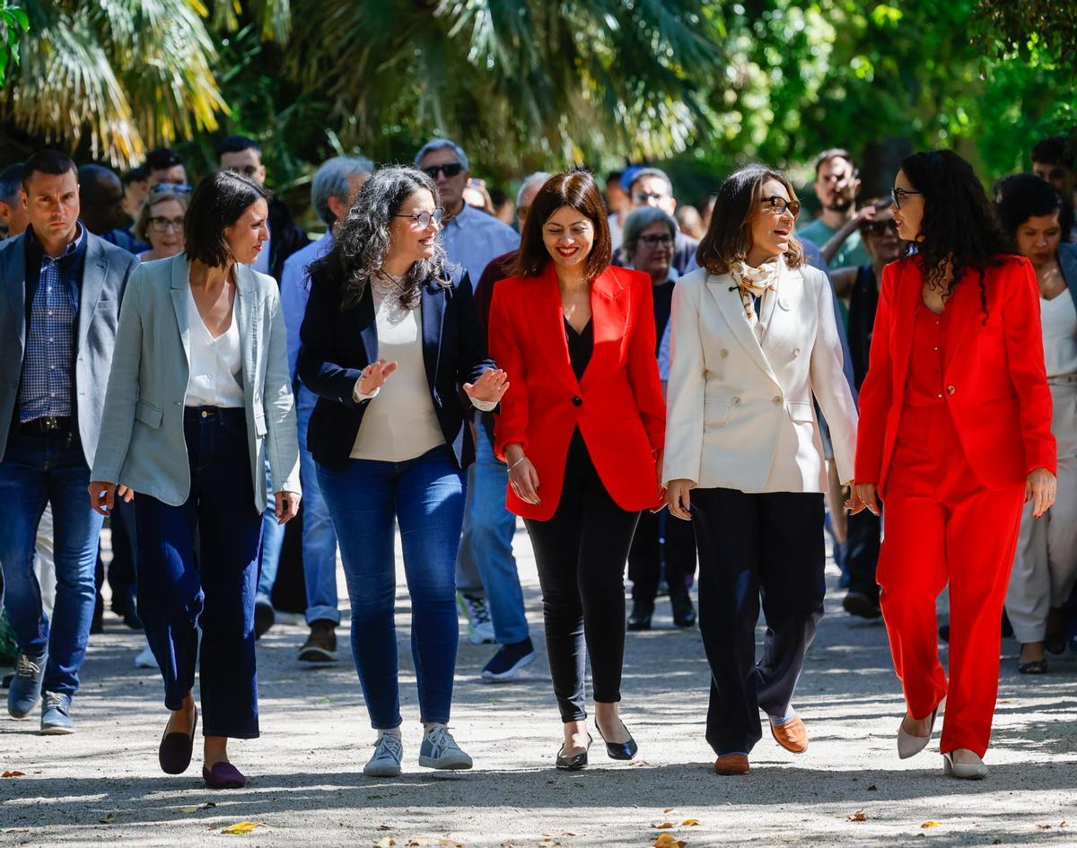 Todas las fotos del acto con Mónica Oltra en el Jardín Botánico de València Todas las fotos del acto con Mónica Oltra en el Jardín Botánico de València