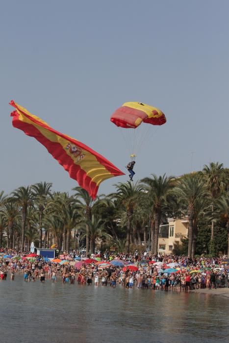 El Rey preside el festival aéreo de la Academia del Aire en Murcia