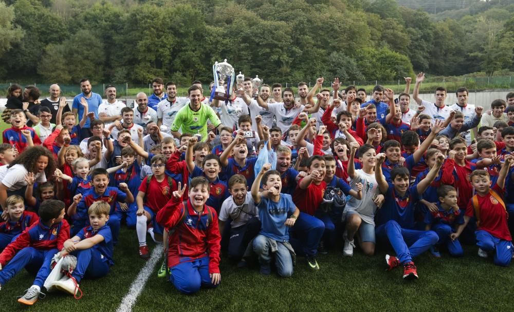 Partido de Copa Federación entre en Langreo y el Marino