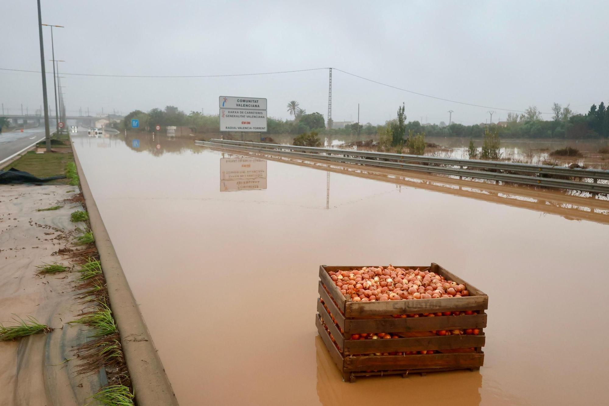 El devastador efecto de la DANA, en imágenes