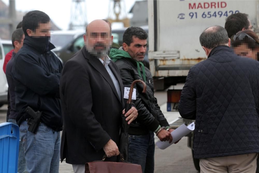 Operación antidroga en la costa de Cartagena