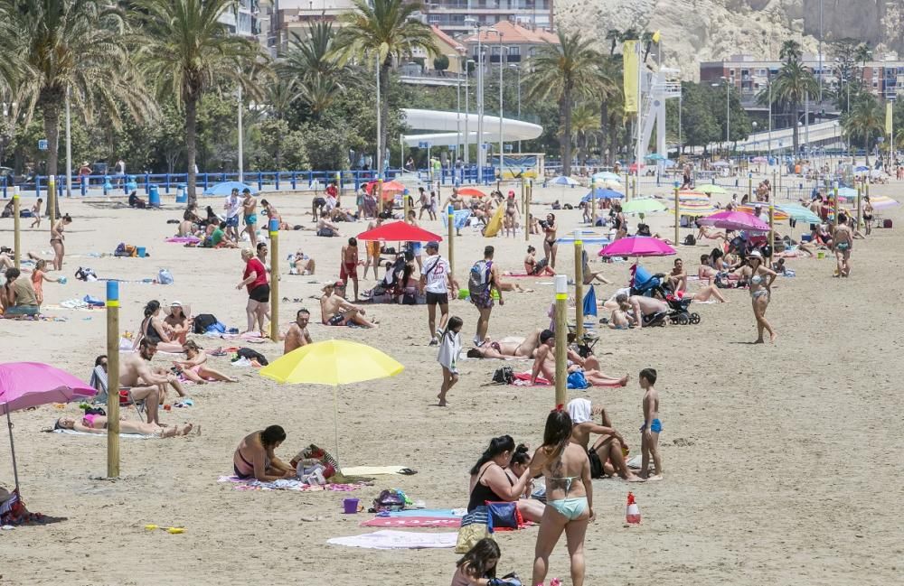 Primer fin de semana de playas abiertas al baño