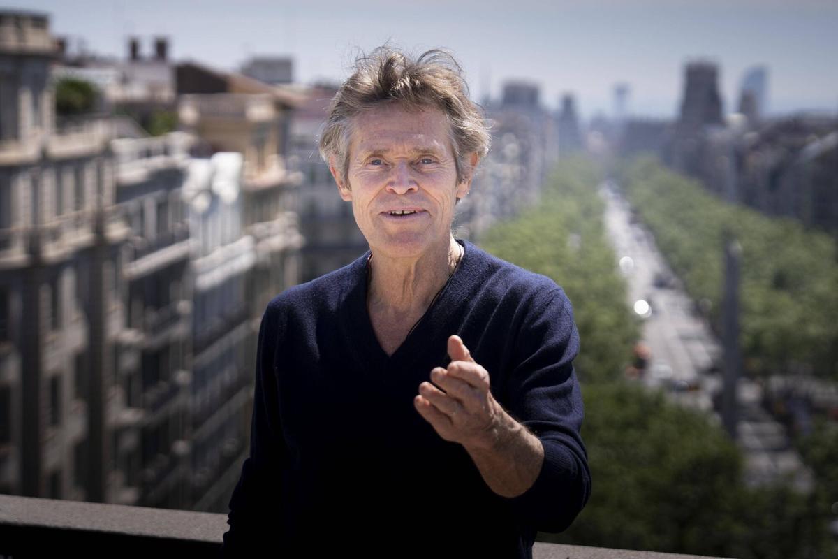 Willem Dafoe, en el Hotel Casa Fuster de Barcelona.
