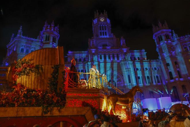 Los Reyes Magos entran en Madrid