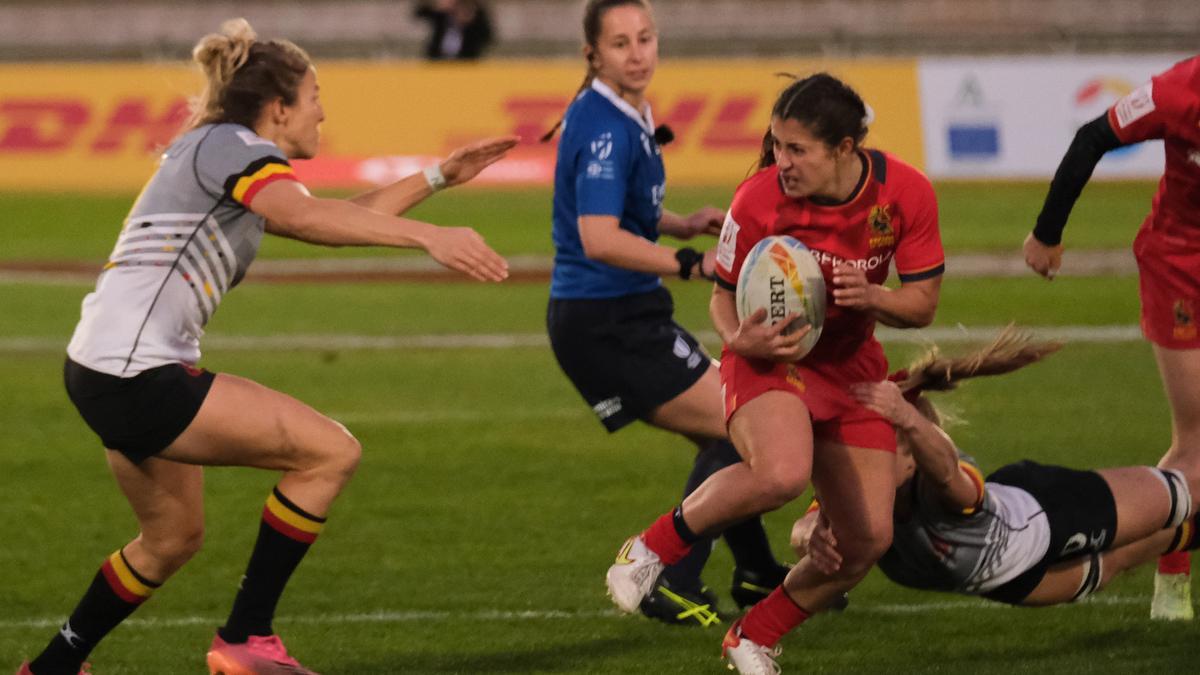 Las imágenes de las Series Mundiales HSBC de rugby 7 en Málaga