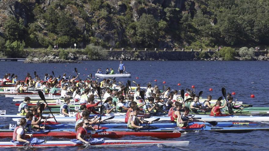 Sanabria decide el podio español de K4