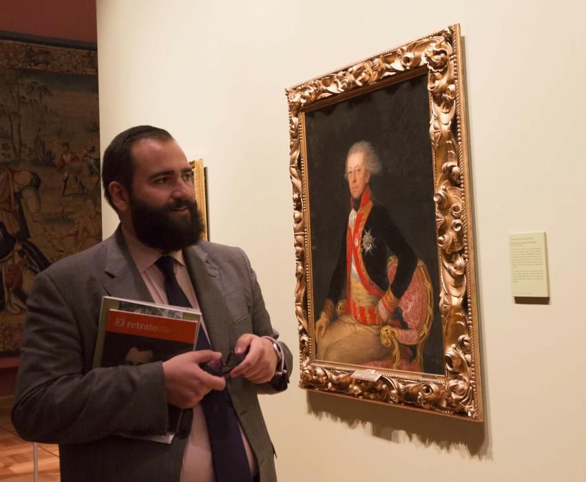Exposición "El retrato español en el Museo del Prado" en la Quinta de Los Selgas, en Cudillero