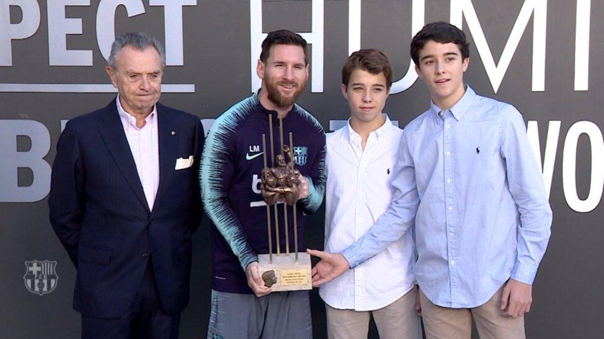 Séptimo Premio Aldo Rovira para Leo Messi